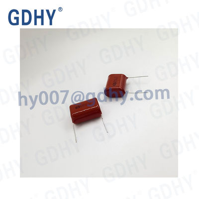 Flame Retardant 4.7μF CBB Polypropylene Film Capacitor Pitch 25+-0.5mm