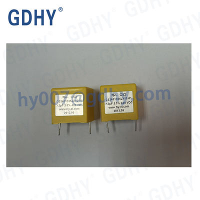 C52 3.3UF/400V Polypropylene Film Capacitor safety performance